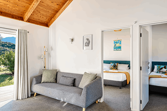 Abel Tasman Lodge 2 bedroom Chalet